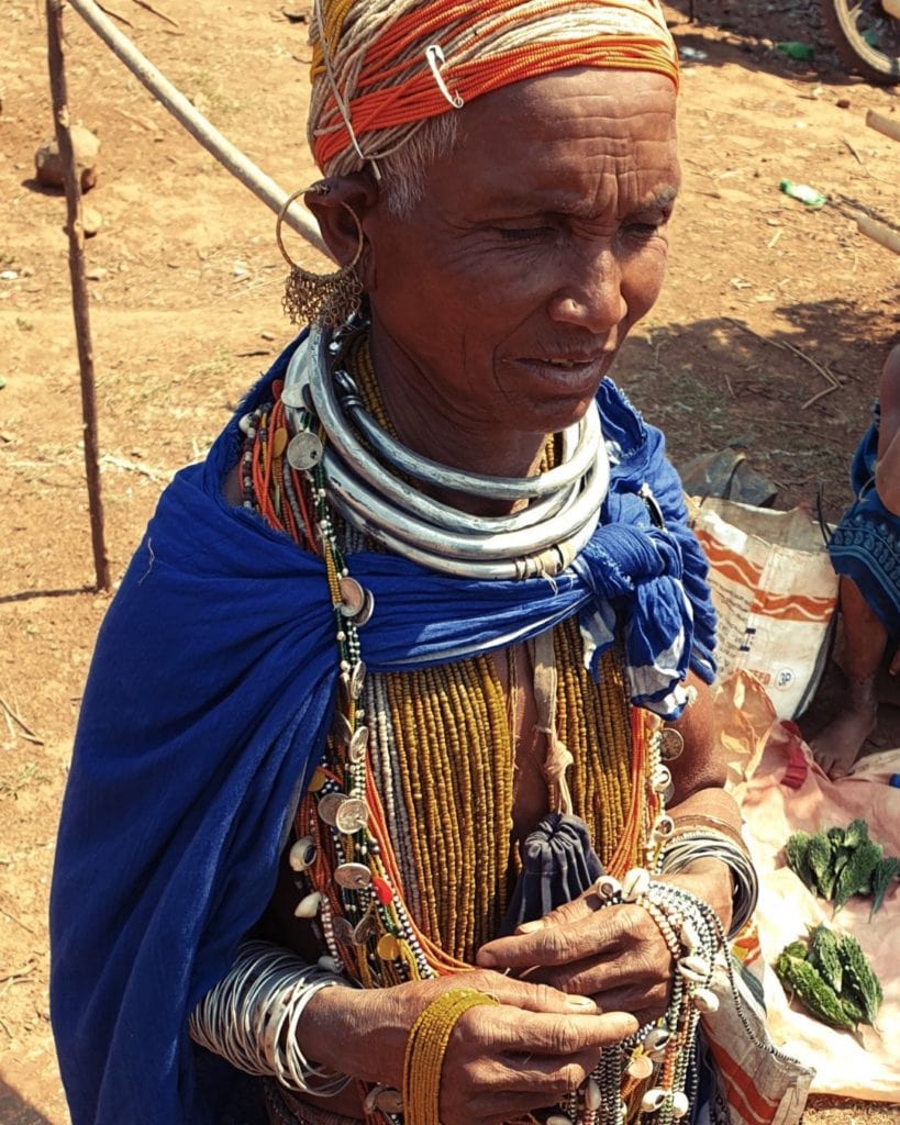 Bonda tribe in Orissa in India, Adivasi