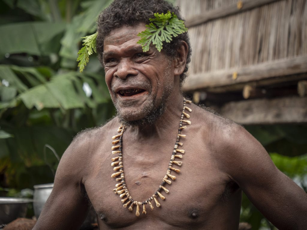 expeditions to cannibal tribe in Melanesia, Kqaio, Solomon Islands