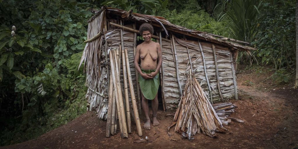 Menstruationshütte in Melanesien, Expedition Kwaio