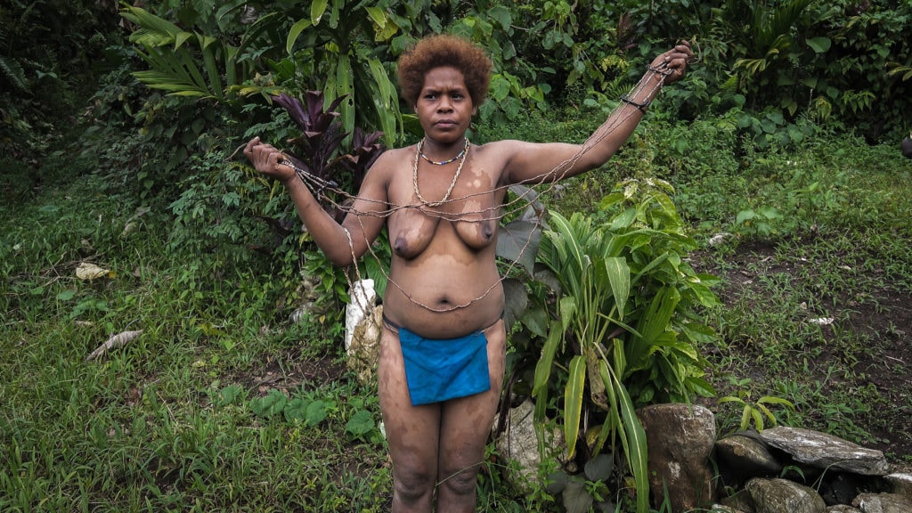 Shellmoney in the Solomon Islands in Melanesia