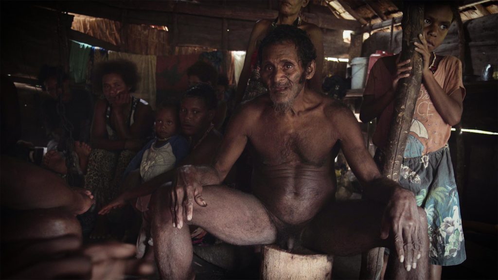 Kastom devil priest in Malaita - indigenous extreme travels