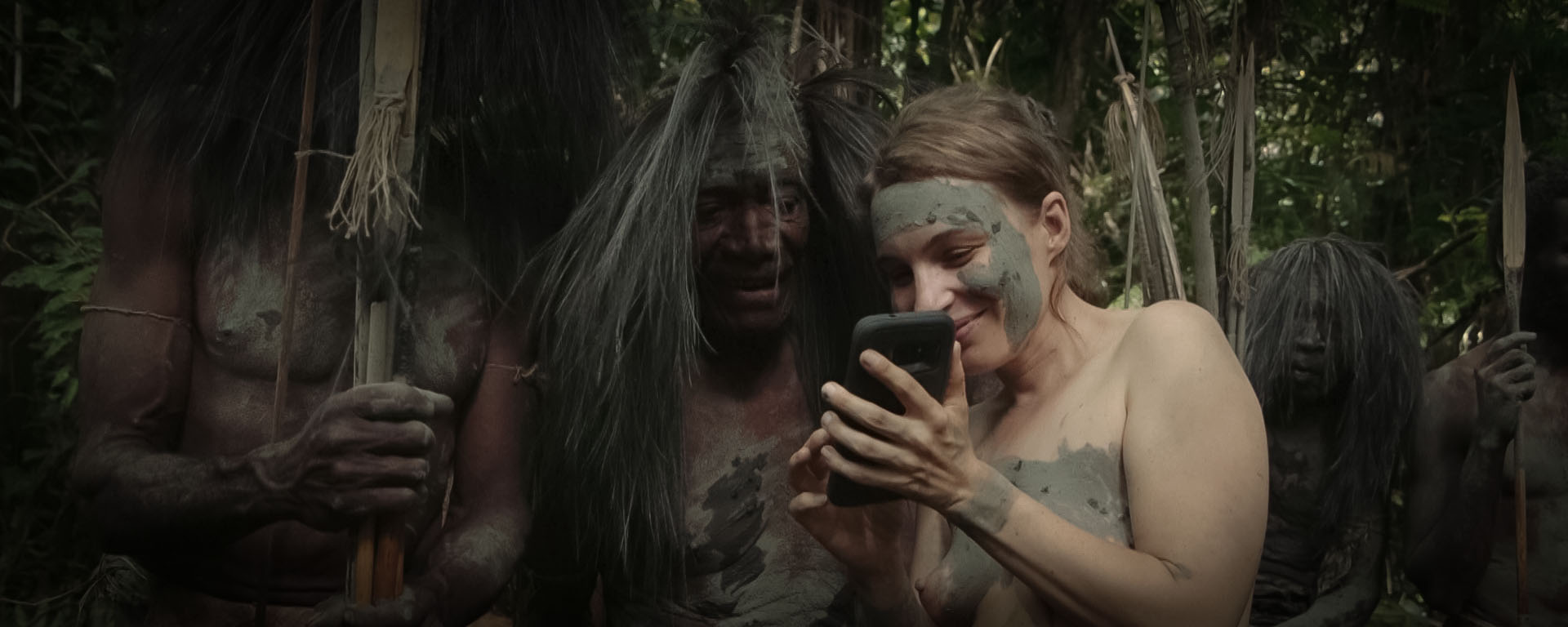Extremreisen zu nackten Wilden im Dschungel von Papua